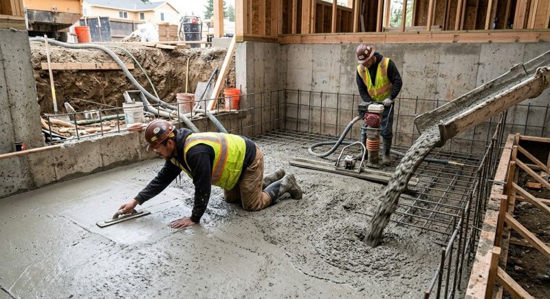 Basement Concrete Installation in Palm Beach, FL