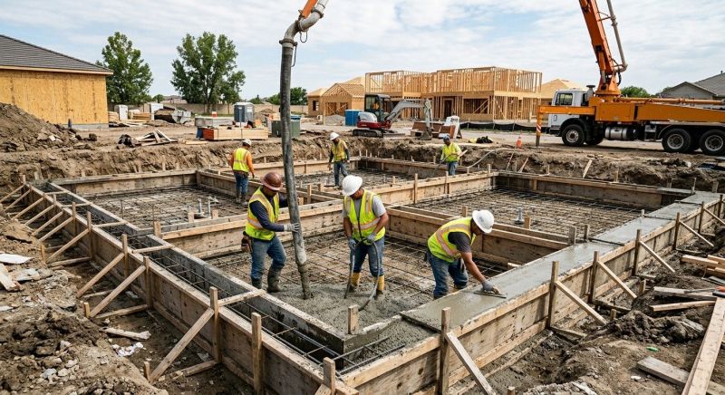 Concrete Foundation Installation in West Palm Beach, FL